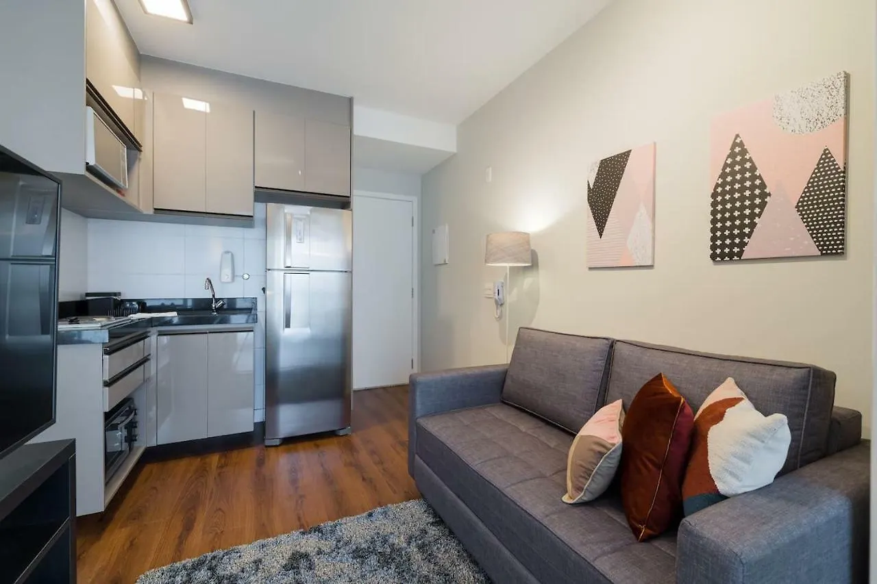 شقة Bhomy Bela Vista Loft Delicioso Com Vista Ub907 ساو باولو