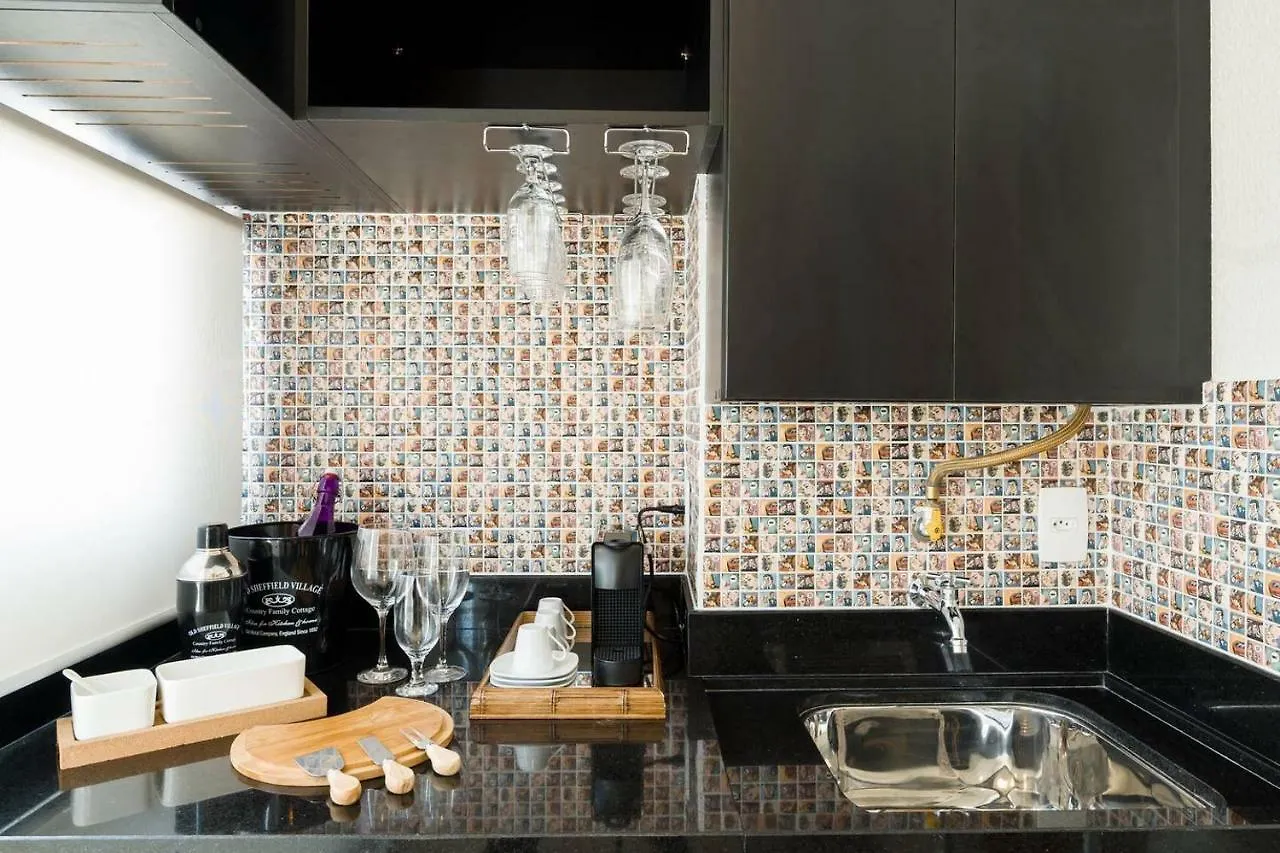 شقة Bhomy Bela Vista Loft Delicioso Com Vista Ub907 ساو باولو البرازيل